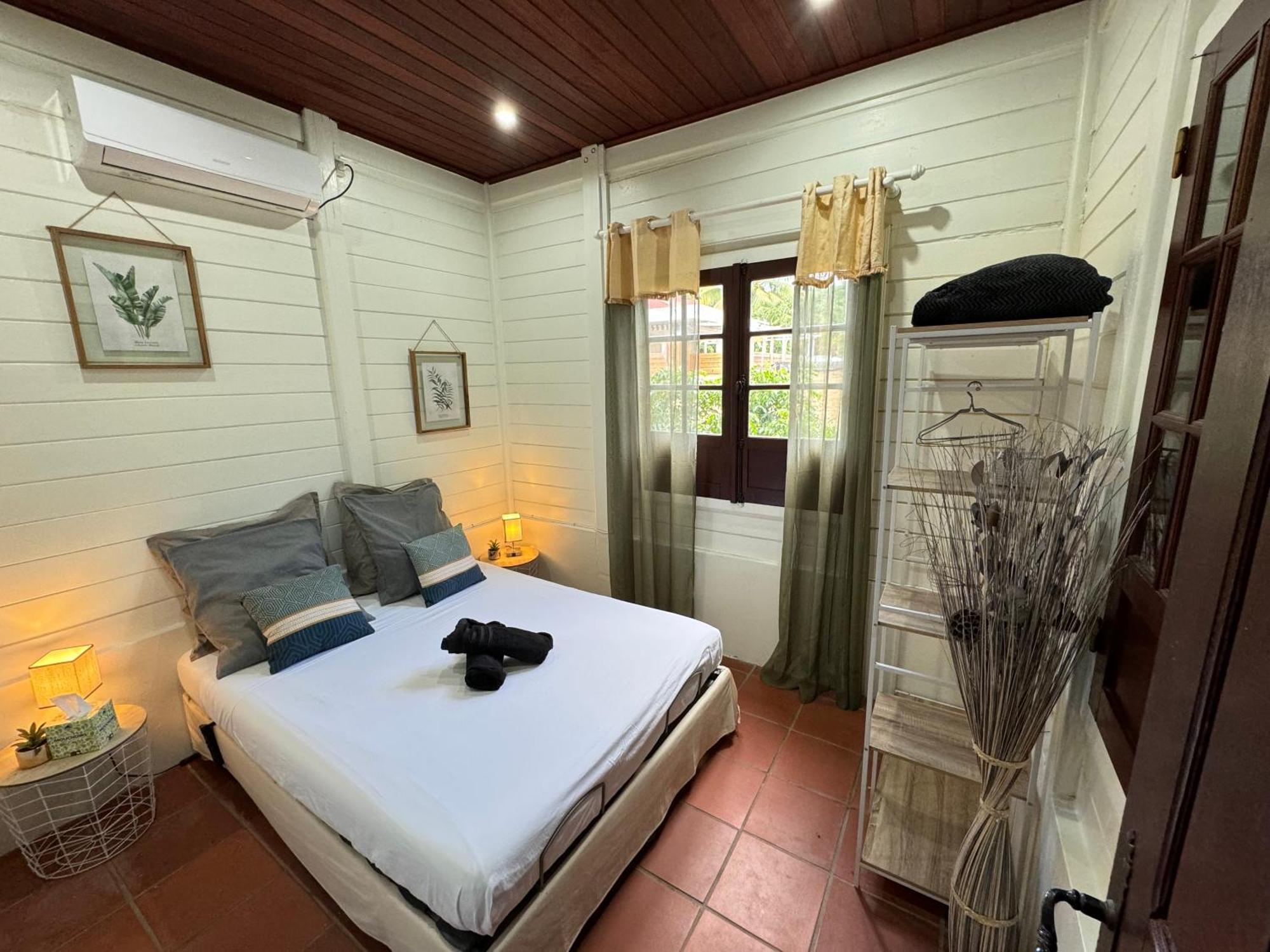 Le Gaspardo , 2 Chambres Climatisees , A 2 Mins A Pied De La Plage , Wifi , Jardin Clos, Parking ,Sans Vis-A-Vis Le Carbet Eksteriør bilde